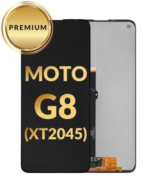 Motorola Moto G8 (XT2045) LCD Assembly (BLACK) (Premium/Refurbished)