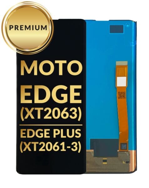 Motorola Edge (XT2063) / Edge Plus (XT2061-3) LCD Assembly (BLACK) (Premium/Refurbished)