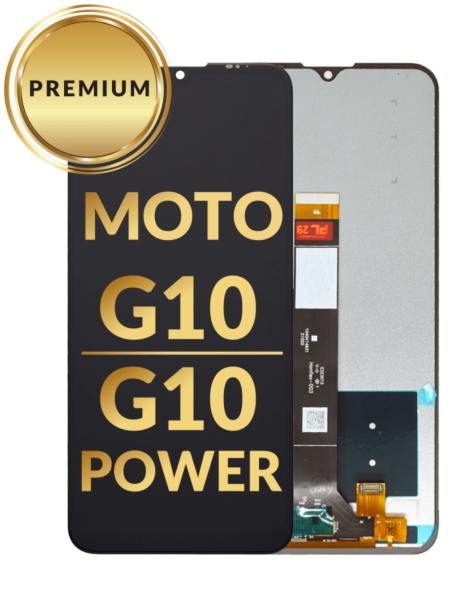 Motorola Moto G10 (XT2127-2) / G10 Power (XT2127-4) LCD Assembly (BLACK) (Premium/Refurbished)