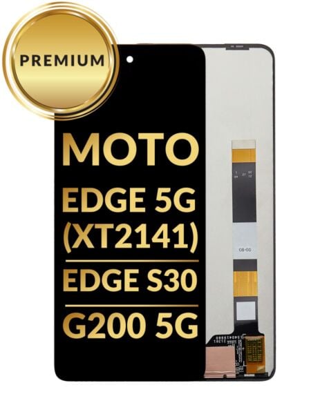 Motorola Edge 5G 2021 (XT2141 / 2021) / Edge S30 / G200 5G LCD Assembly (ALL COLORS) (Premium / Refurbished)
