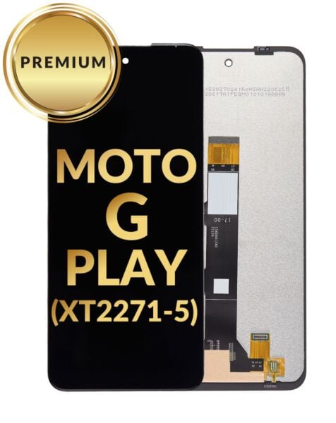 Motorola Moto G Play (XT2271-5 / 2023) LCD Assembly (BLACK) (Premium/Refurbished)