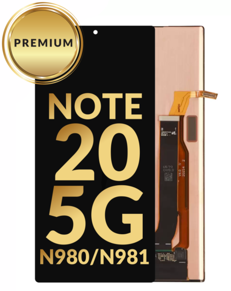 Galaxy Note 20 5G (N980 / N981) OLED Assembly (BLACK) (Premium / Refurbished)