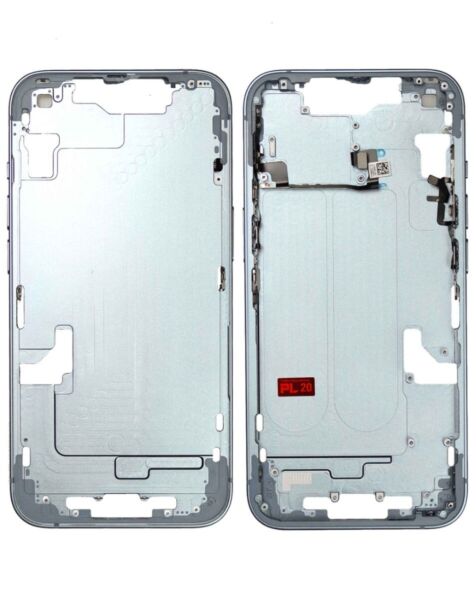 iPhone 14 Mid Frame w/Small Parts (BLUE) (OEM Pull A Grade)