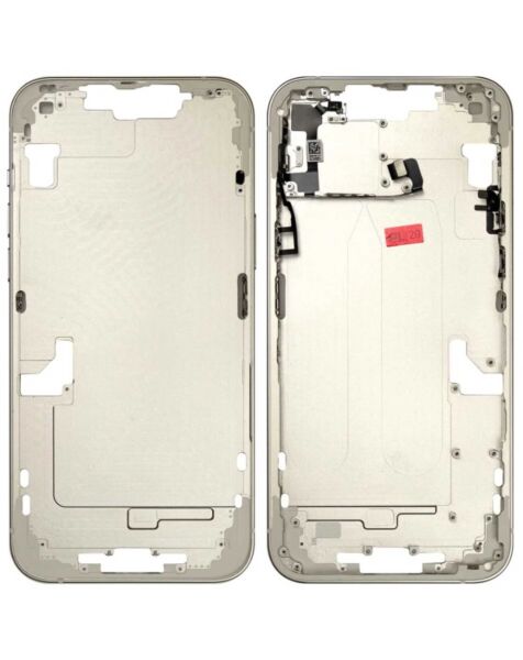 iPhone 14 Plus Mid Frame w/Small Parts (WHITE) (OEM Pull A Grade)