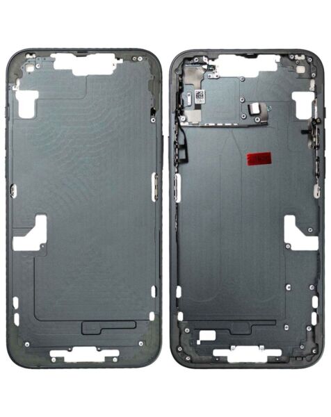 iPhone 14 Plus Mid Frame w/Small Parts (BLACK) (OEM Pull B Grade)
