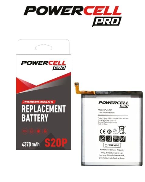 POWERCELL PRO Galaxy S20 Plus / S20 FE / A52 (A525) / A52 (A526) / A52S (A528) Replacement Battery