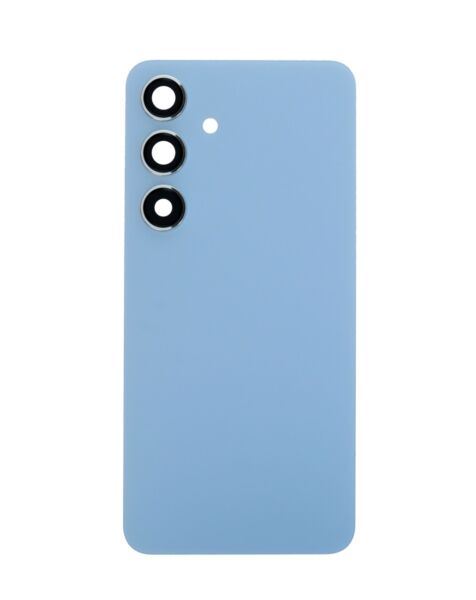Galaxy S24 Plus Back Glass w/ Camera Lens & Adhesive (NO LOGO) (SAPPHIRE BLUE)