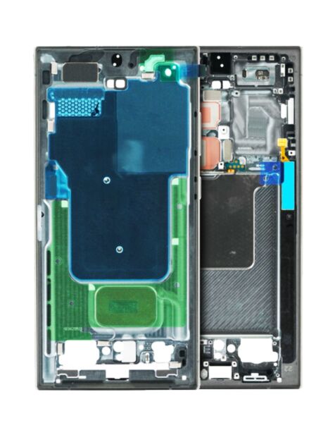 Galaxy S24 Ultra Middle Frame (Black) (Service Pack)