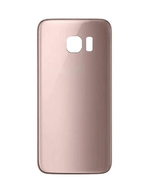 Galaxy S7 Back Glass w/ Adhesive (NO LOGO) (PINK)