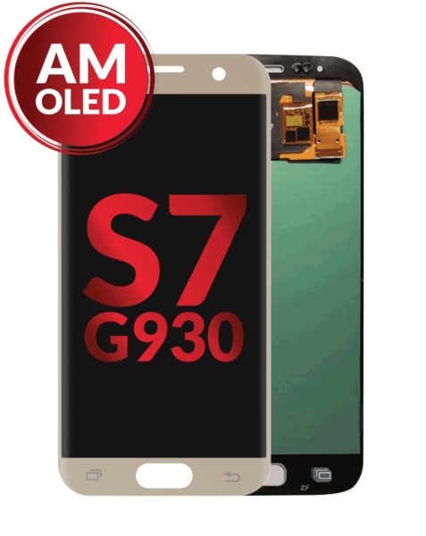 Galaxy S7 (G930) OLED Assembly (GOLD) (Aftermarket OLED)