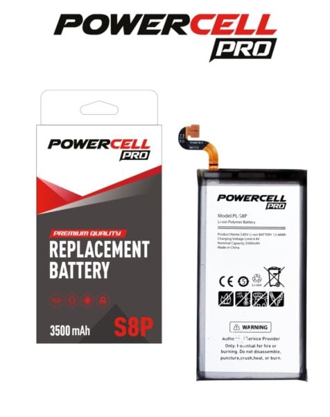 POWERCELL PRO Galaxy S8 Plus Replacement Battery