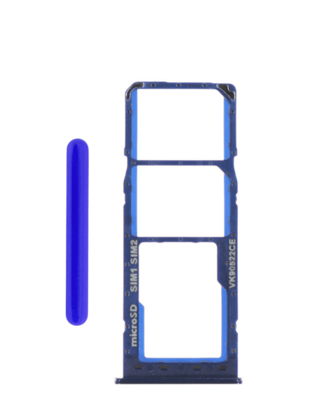 Galaxy A10 (A105) Dual Sim Card Tray (BLUE)