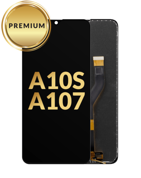 Galaxy A10s (A107 / 2019) LCD Assembly (BLACK) (Premium / Refurbished)