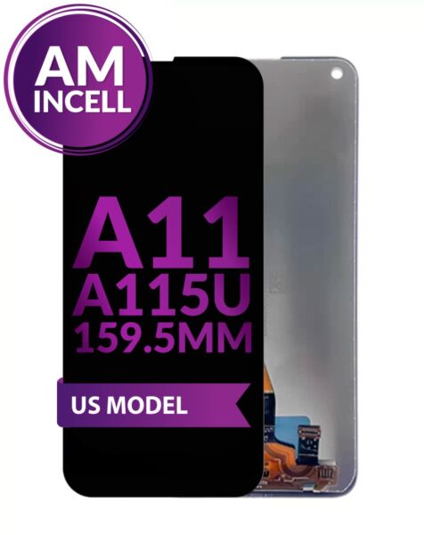 Galaxy A11 (A115U / 2020) LCD Assembly (ALL COLORS) (Aftermarket INCELL) (159.5mm) (US Version)
