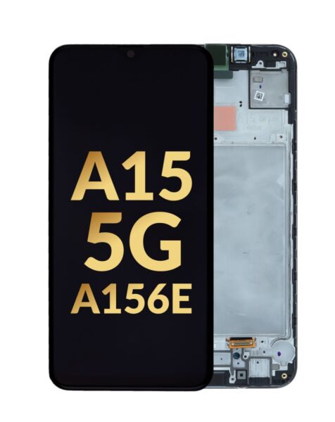 Galaxy A15 5G (A156E / 2023) LCD Assembly w/ Frame (US & International Version) (Service Pack)