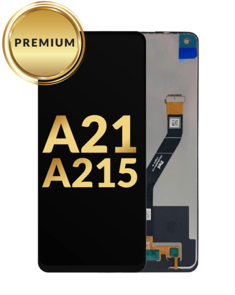 Galaxy A21 (A215 / 2020) LCD Assembly (BLACK) (Premium / Refurbished)