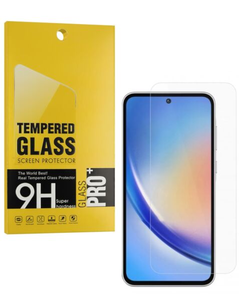 Galaxy A35 5G 2024 Clear Tempered Glass (Case Friendly / 2.5D / 1 Piece)