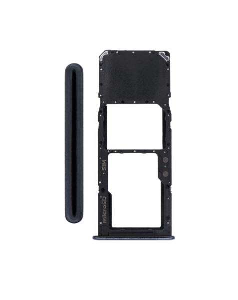 Galaxy A71 (A715 / 2020) Single Sim Card Tray (PRISM BLACK)
