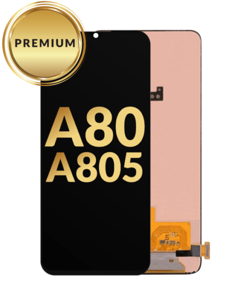 Galaxy A80 (A805 / 2019) OLED Assembly (BLACK) (Premium / Refurbished)