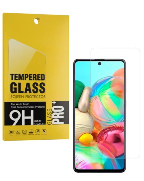 Galaxy A51 5G (A516) / A51 (A515) Clear Tempered Glass (Case Friendly / 2.5D / 1 Piece)