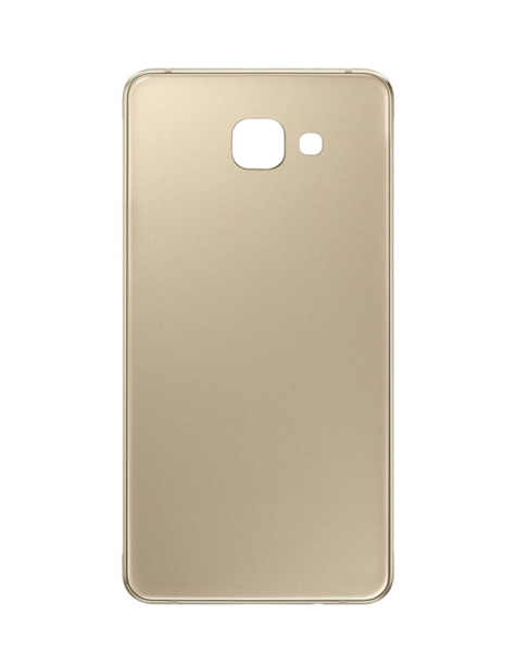 Galaxy A7 (A710) Back Glass w/ Adhesive (NO LOGO) (GOLD)