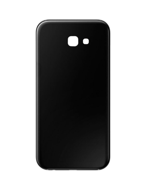 Galaxy A7 (A720) Back Glass w/ Adhesive (NO LOGO) (BLACK)