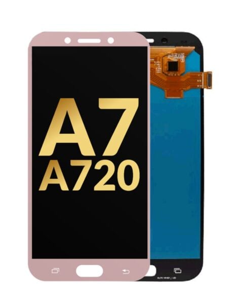 Galaxy A7 (A720 / 2017) OLED Assembly (PINK)