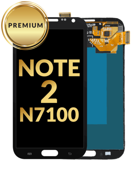 Galaxy Note 2 (N7100) OLED Assembly (BLACK) (Premium / Refurbished)