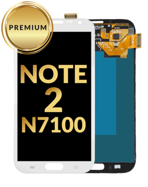 Galaxy Note 2 (N7100) OLED Assembly (WHITE) (Premium / Refurbished)