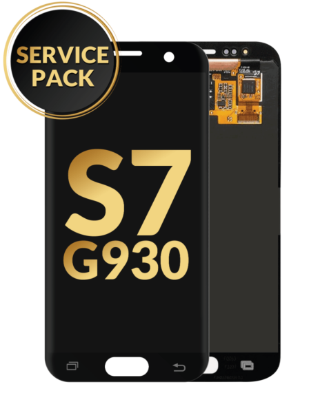 Galaxy S7 (G930) OLED Assembly (BLACK) (Service Pack)