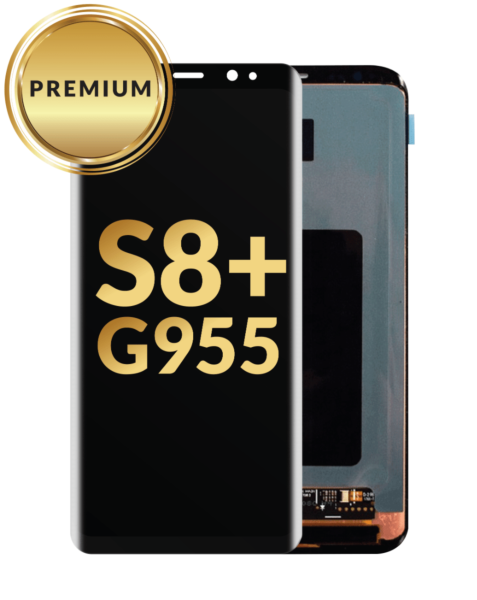 Galaxy S8 Plus (G955) OLED Assembly (BLACK) (Premium / Refurbished)