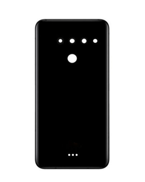 LG V50 ThinQ Back Glass w/ Adhesive (NO LOGO) (BLACK)