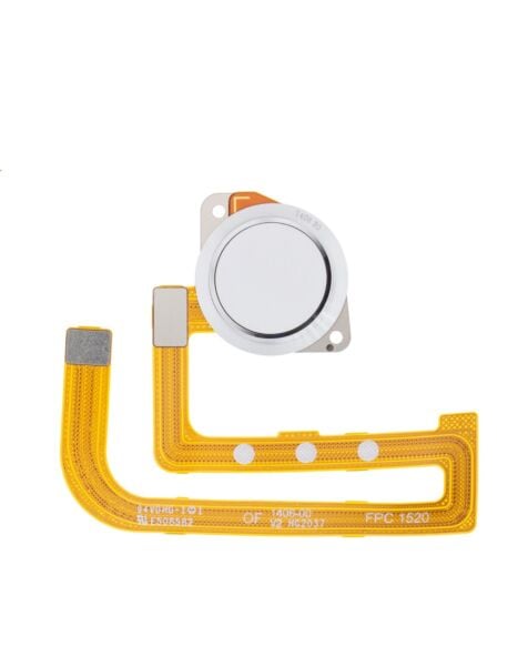 Motorola Moto G Fast (XT2045-3 / 2020) Fingerprint Sensor w/ Flex Cable (WHITE PEARL)