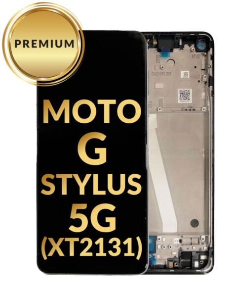 Motorola G Stylus 5G (XT2131) LCD Assembly w/ Frame (COSMIC EMERALD) (Premium / Refurbished)