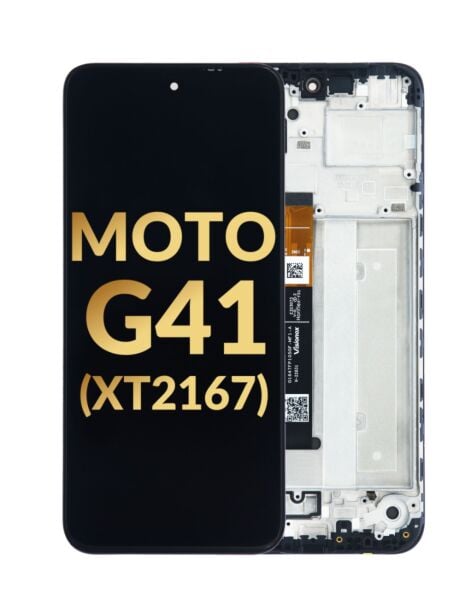Moto G41 (XT2167) OLED Assembly w/ Frame (Premium / Refurbished)
