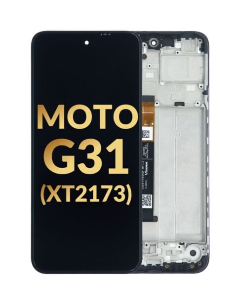 Moto G31 (XT2173) OLED Assembly w/ Frame (Premium / Refurbished)