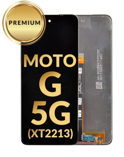 Motorola G 5G 2022 (XT2213) LCD Assembly (BLACK) (Premium / Refurbished)