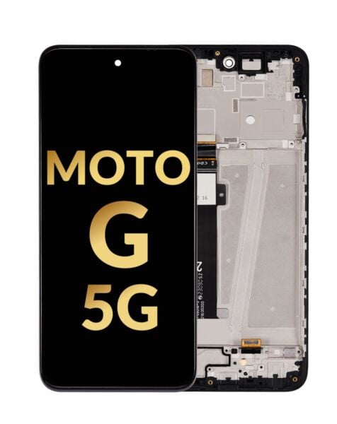 Motorola Moto G 5G (XT2313-6 / 2023) LCD Assembly w/ Frame (Premium / Refurbished)