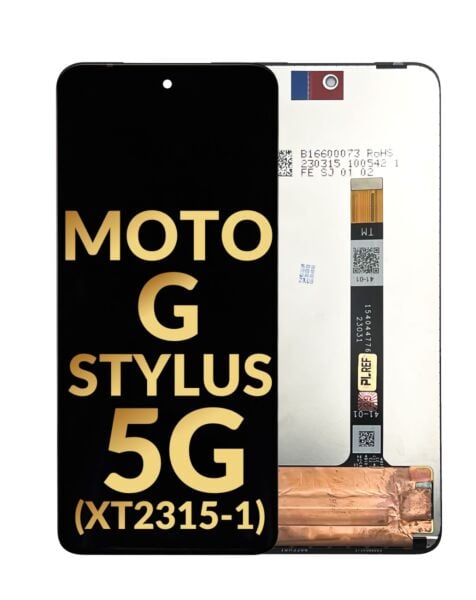 Moto G Stylus 5G 2023 (XT2315-1 / 2023) LCD Assembly (BLACK) (Premium/Refurbished)