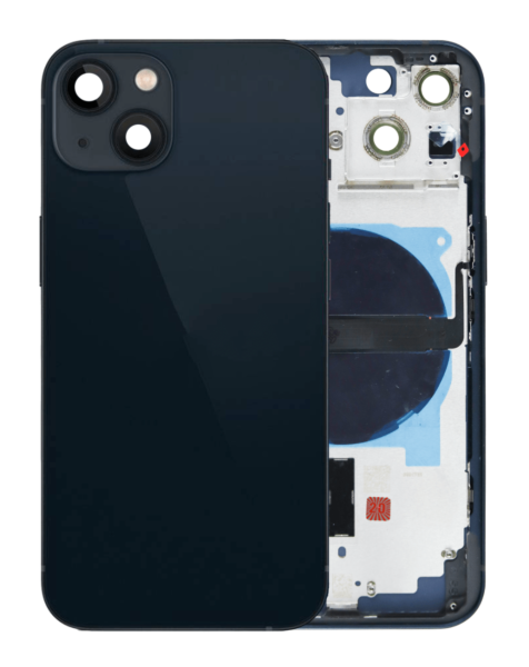 iPhone 13 Back Housing Frame w/ Small Components Pre-Installed