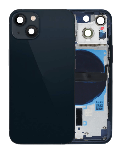 iPhone 13 Mini Back Housing Frame w/ Small Components Pre-Installed