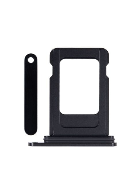 iPhone 15 / 15 Plus Single Sim Card Tray (BLACK)