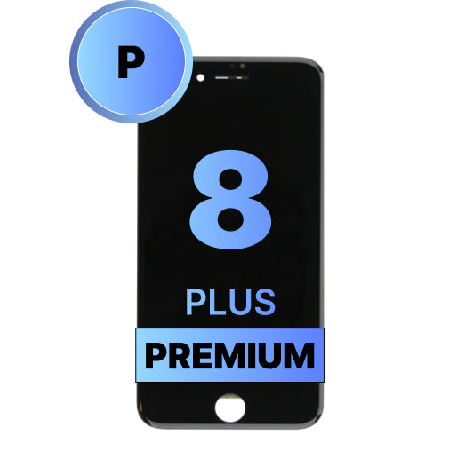 iPhone 8 Plus LCD Assembly w/ Steel Plate (PREMIUM)