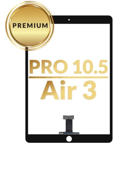 iPad Pro 10.5 / Air 3 Digitizer Glass (BLACK) (Premium)