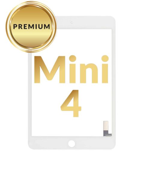 iPad Mini 4 Digitizer Glass (WHITE) (Premium)