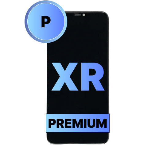 iPhone XR LCD Assembly w/ Steel Plate (Premium)