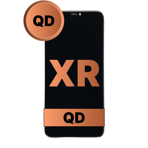 iPhone XR LCD Assembly w/ Steel Plate (QD)