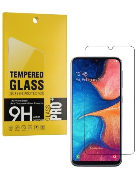 Galaxy A20E (A202) / A10E (A102) Clear Tempered Glass (Case Friendly / 2.5D / 1 Piece)