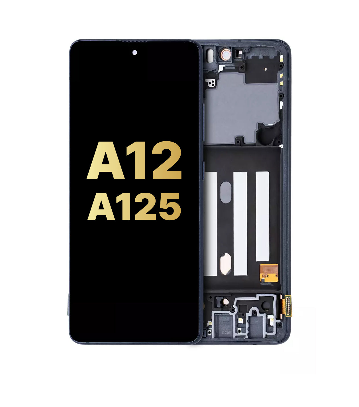 Galaxy A12 (A125 / 2020) LCD Assembly (BLACK)