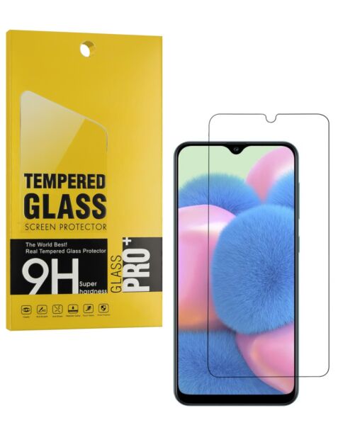 Galaxy A30s 2019 (A307) Clear Tempered Glass (Case Friendly / 2.5D / 1 Piece)